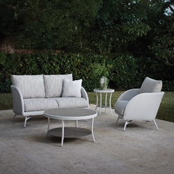 Lloyd Flanders Essence Loveseat and Lounge Chair Outdoor Wicker Set - LF-ESSENCE-SET2