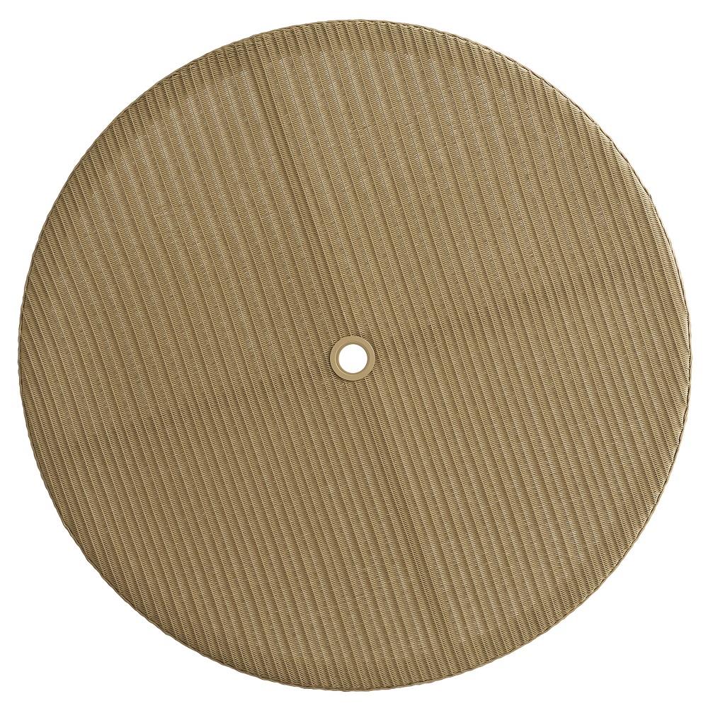 Fairview 48" Round Umbrella Dining Table top view