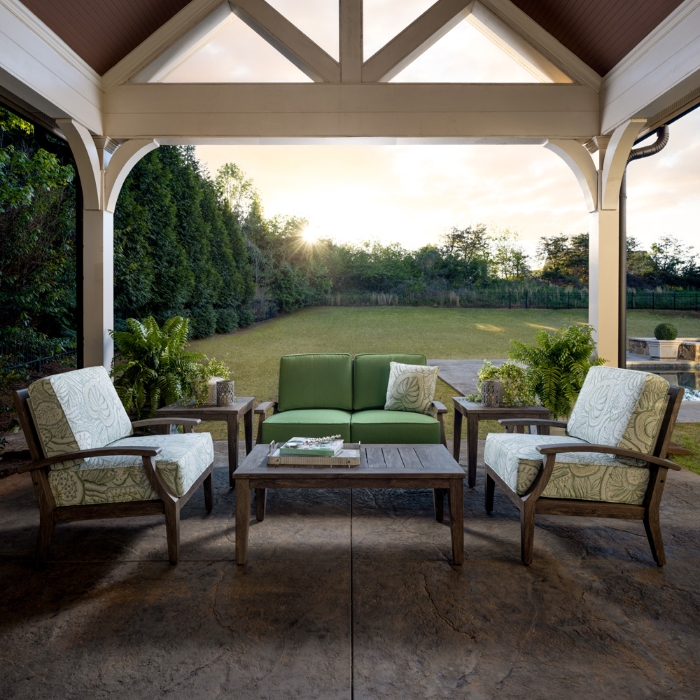 Frontier Loveseat and Lounge Chair Outdoor Set