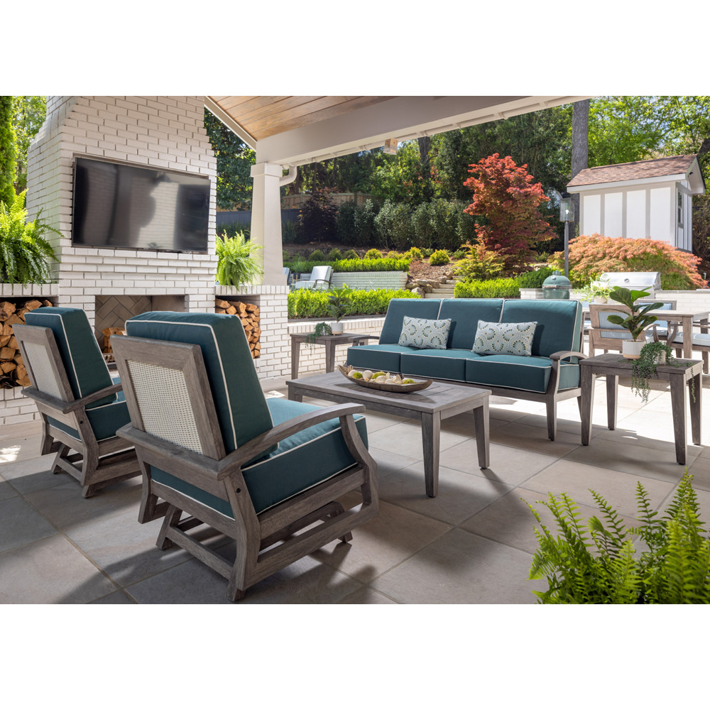 Lloyd Flanders Frontier Outdoor Furniture Set - LF-FRONTIER-SET6