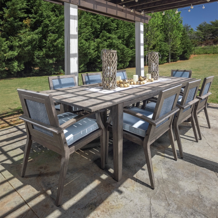 Lloyd Flanders Frontier Dining Set for 8 - LF-FRONTIER-SET9