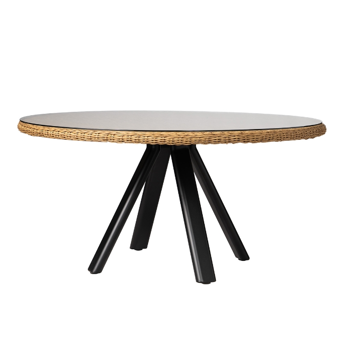 Lloyd Flanders Galloway 59" Round Dining Table