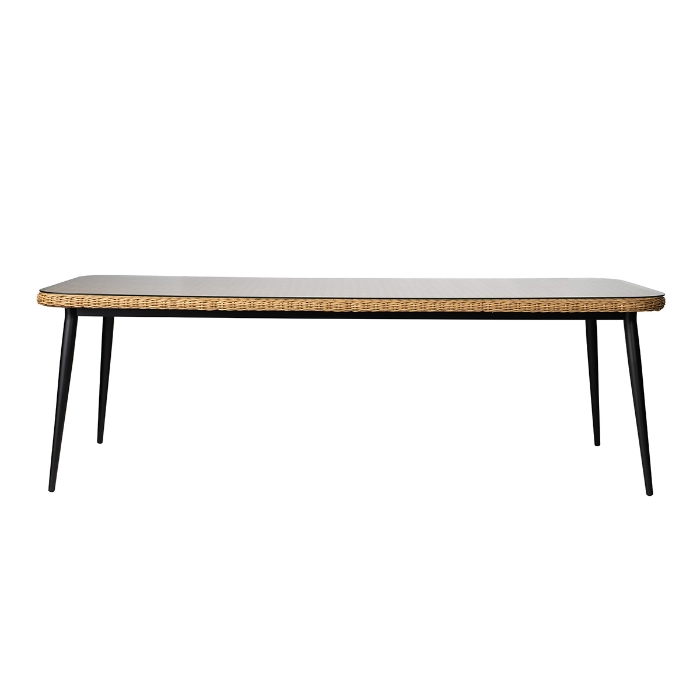 Galloway 95" Rectangular Dining Table front