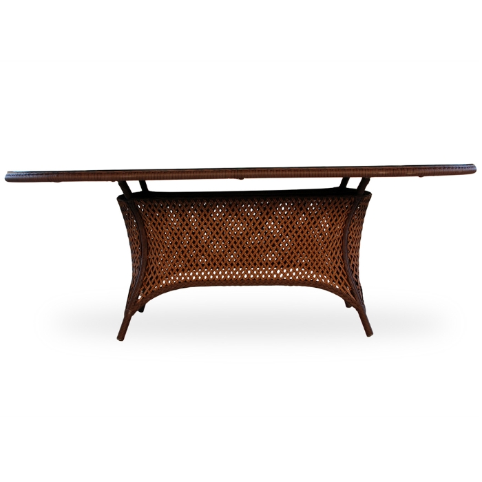 Grand Traverse Wicker 7 Piece Dining Set with Optional Serving Cart - LF-GRANDTRAVERSE-SET7