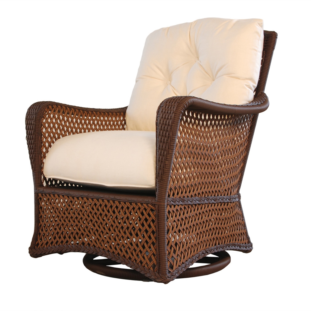Lloyd Flanders Grand Traverse Swivel Glider Lounger Chair - 71391
