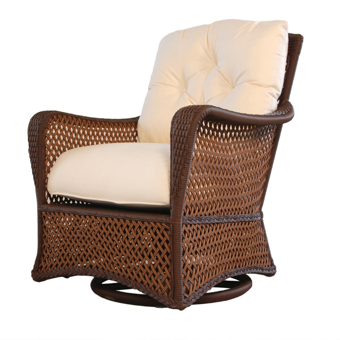 Lloyd Flanders Grand Traverse Swivel Glider Lounger Chair - 71391