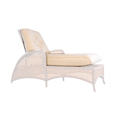 Lloyd Flanders Grand Traverse Adjustable Chaise Cushions - 71925-71625