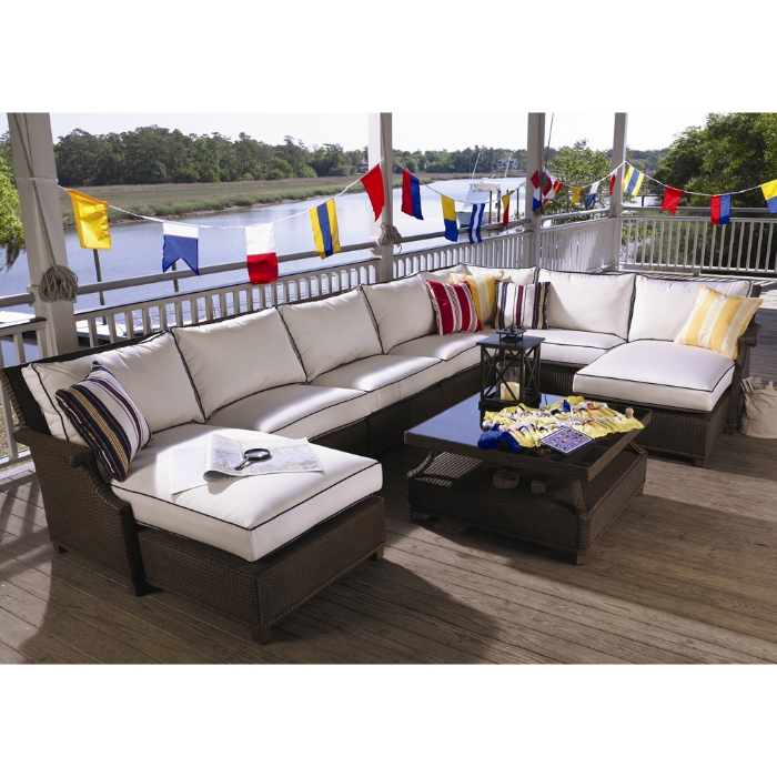 Hamptons Large Sectional Set
