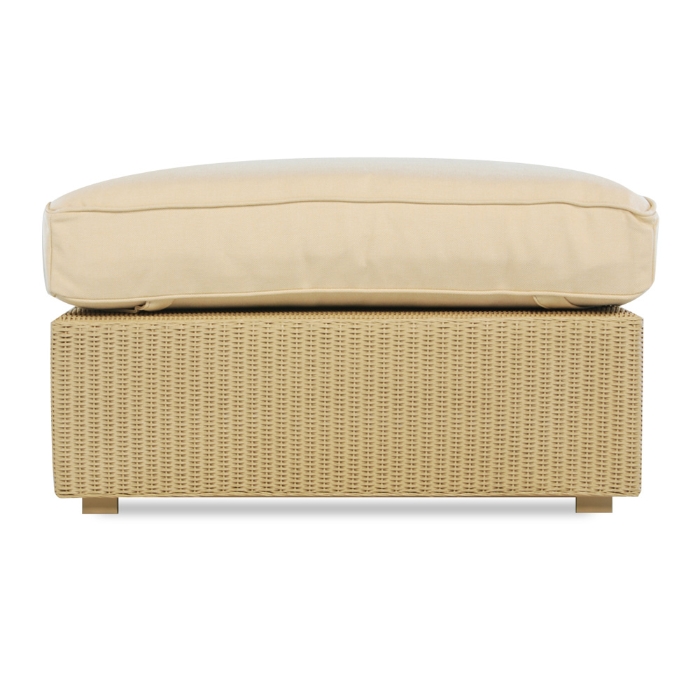 Lloyd Flanders Hamptons Large Square Ottoman - 15027