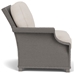 Lloyd Flanders Hamptons Wicker Right Arm Sectional Chair Side View