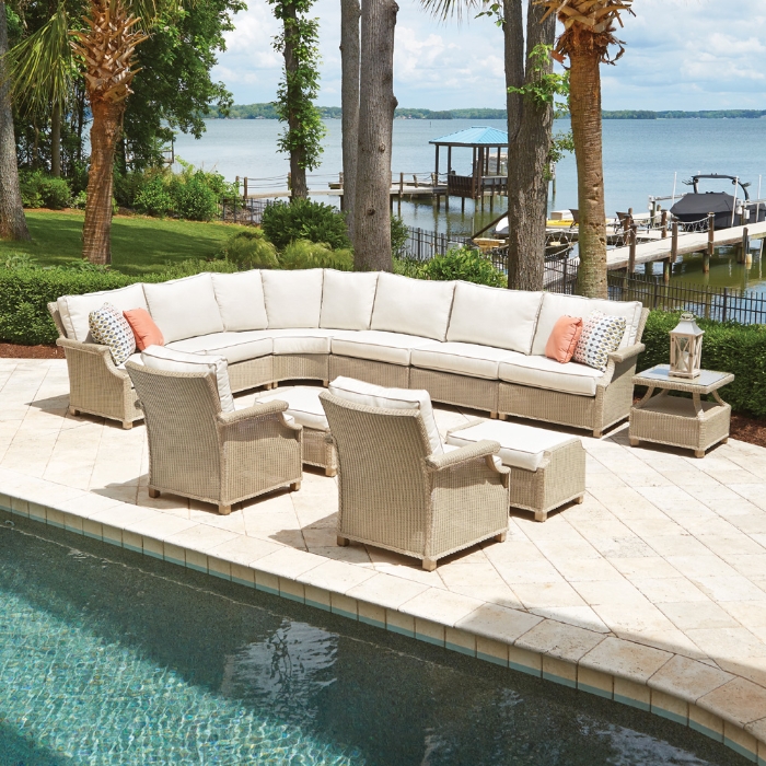 Hamptons Wedge Sectional Corner - 15059