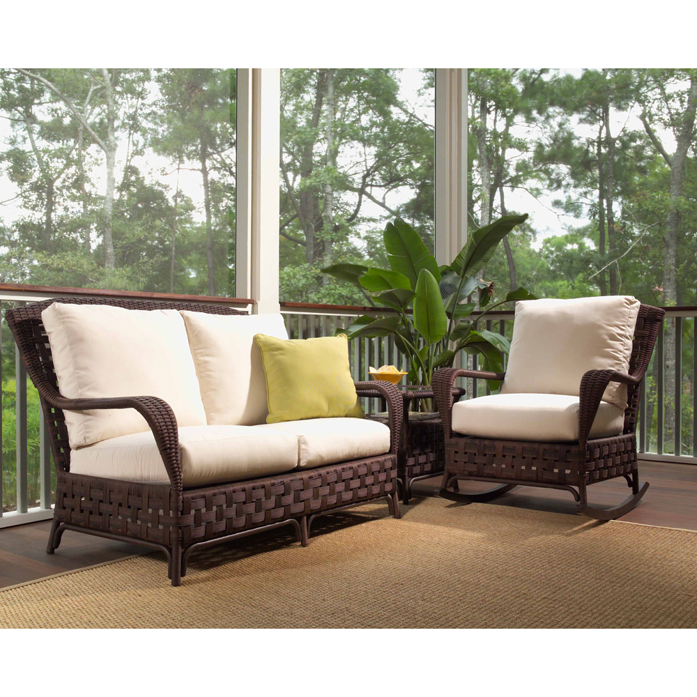 Lloyd Flanders Haven 3 Piece Loveseat Set - LF-HAVEN-SET4