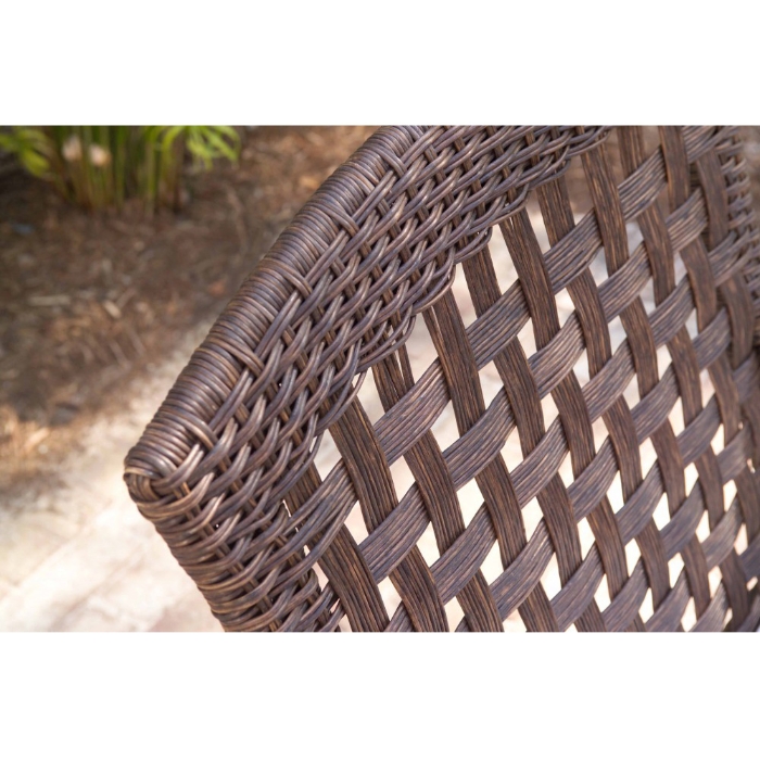 Haven 84" x 42" Vinyl Wicker Dining Table - 43084