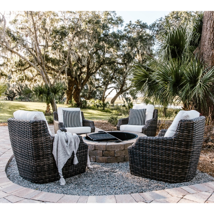 Lloyd Flanders Largo Lounge Chair Set of 4 - LF-LARGO-SET8