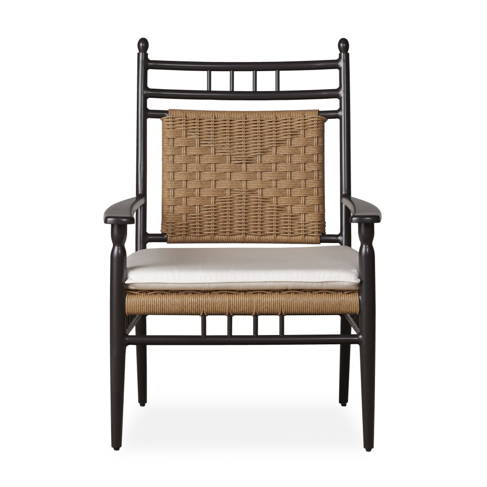 Woven vinyl chair