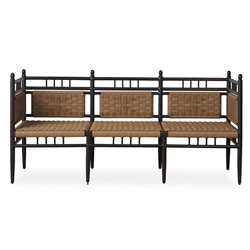 Lloyd Flanders Low Country 3-Seat Garden Bench - 77237