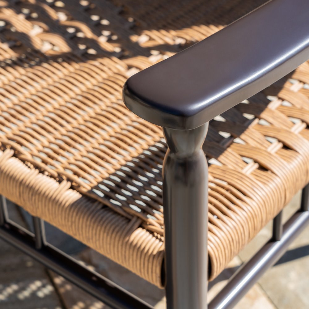 Aluminum frame dining set