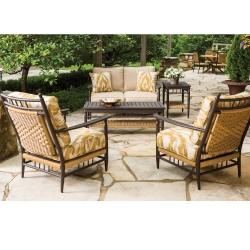 Lloyd Flanders Low Country 5 Piece Patio Set - LF-LOWCOUNTRY-SET7