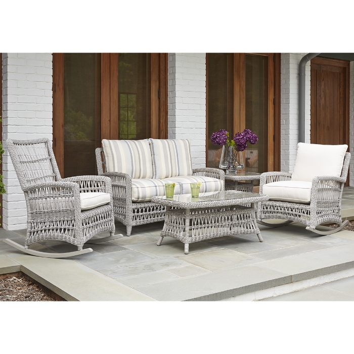 Mackinac 44" Rectangular Cocktail Table set