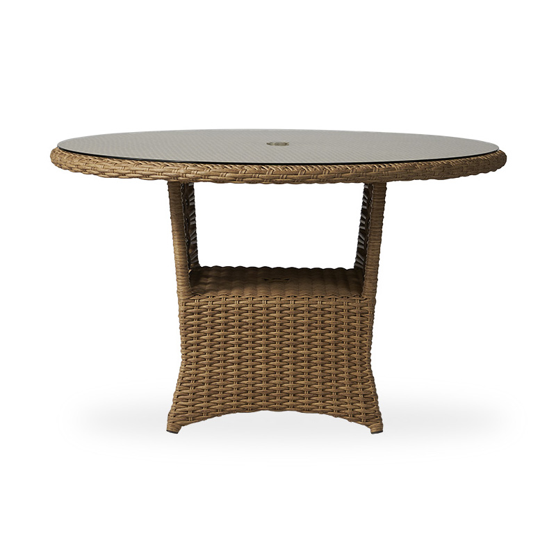 lay on glass top dining table