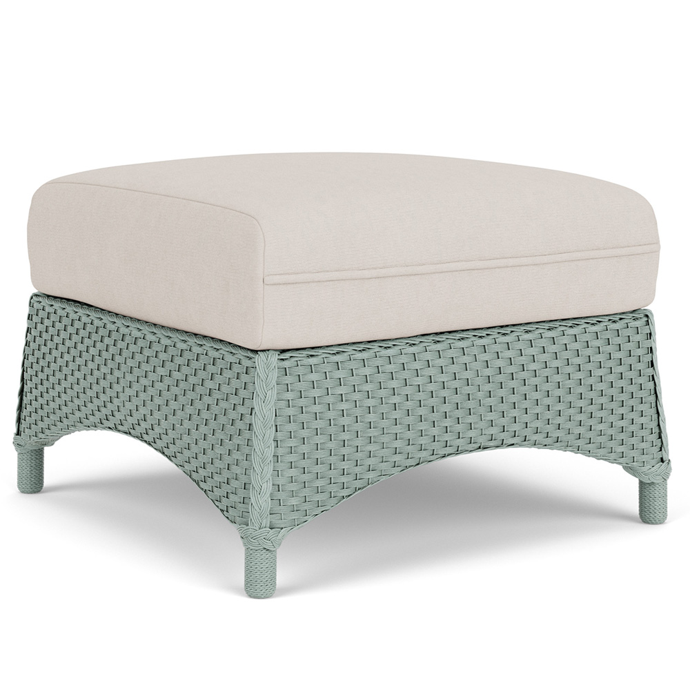 Lloyd Flanders Mandalay Square Ottoman - 27017