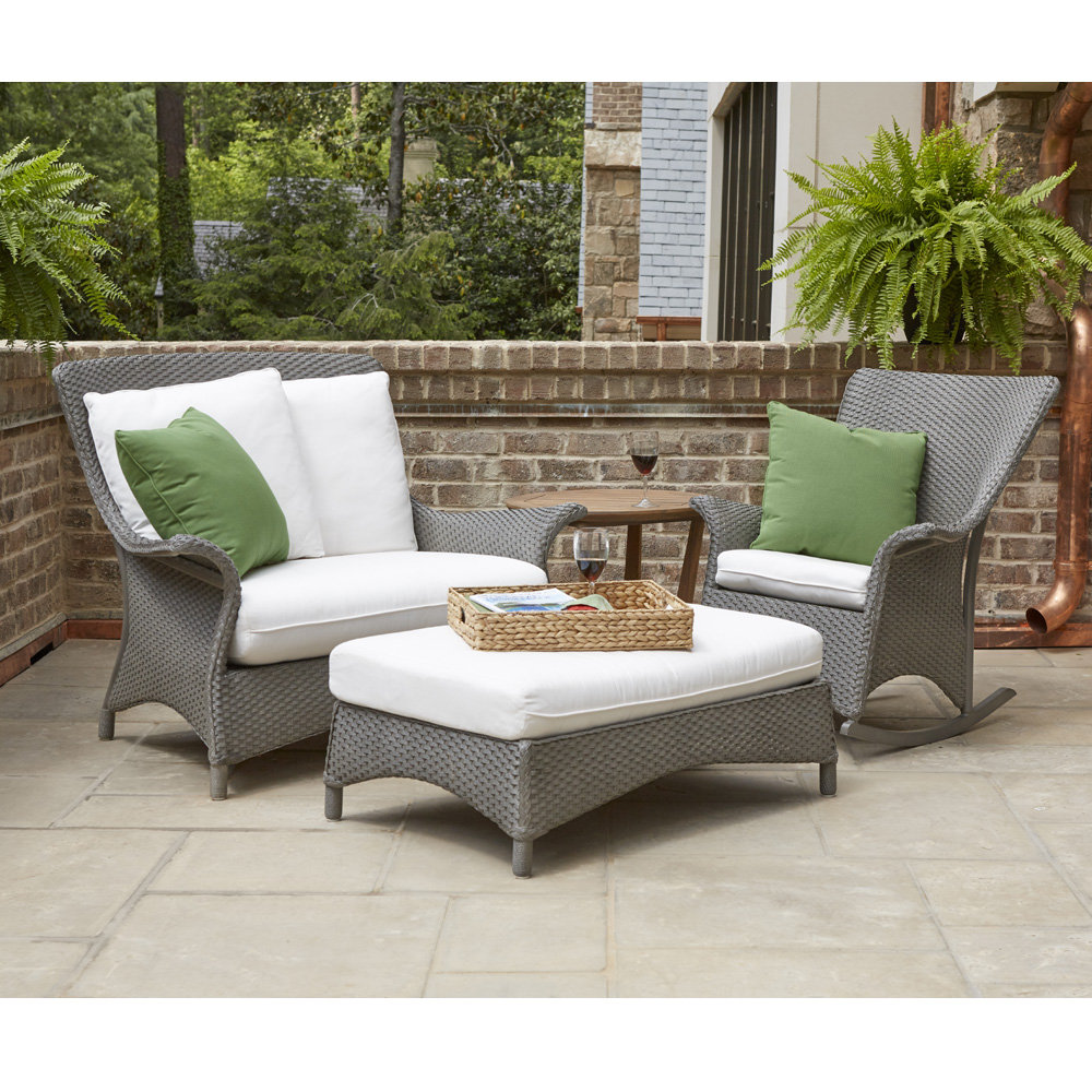 Mandalay Wicker Chair and a Half - 27015