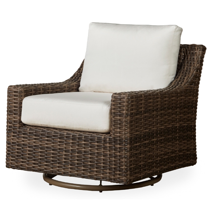 Mesa Woven Vinyl Swivel Glider Lounge Chair - 298091