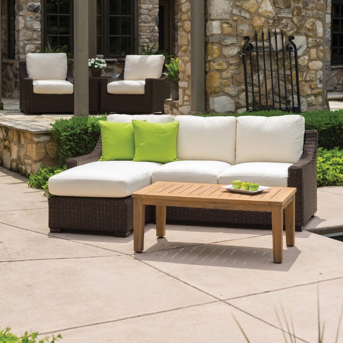 Rectangle Tapered Leg Cocktail Table - 286444