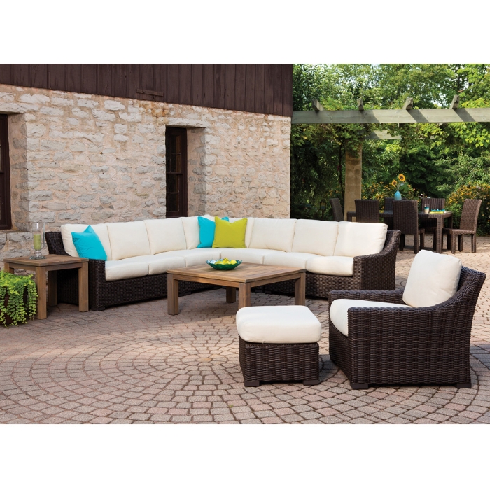 Mesa Left Arm Wicker Loveseat - 298052