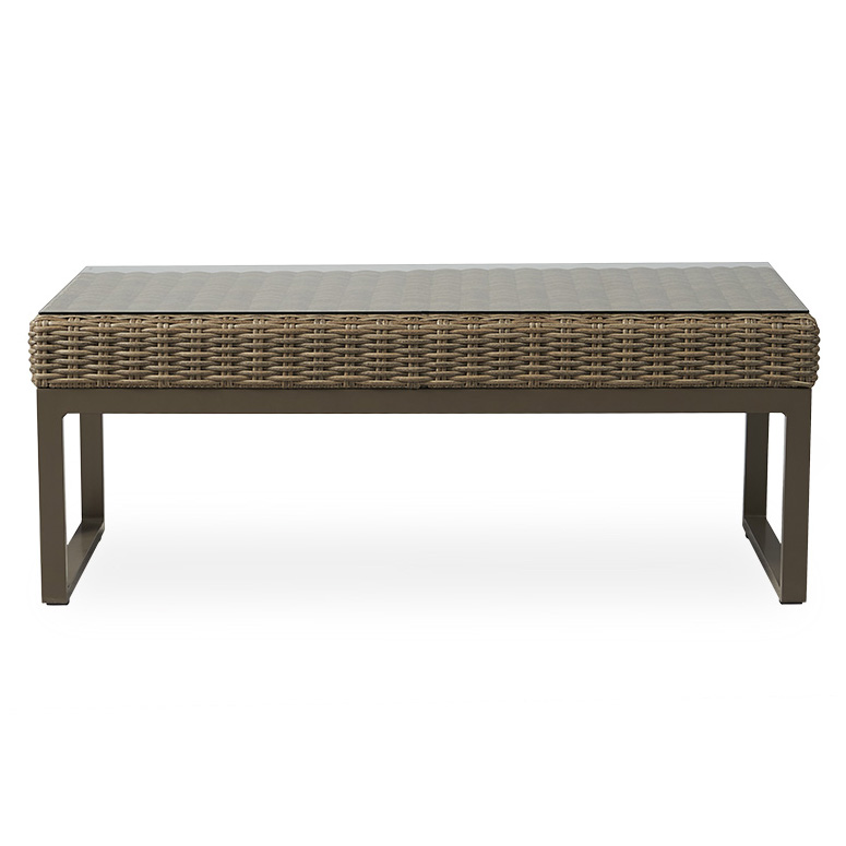 Lloyd Flanders Milan 48.75" Rectangular Cocktail Table - 475044