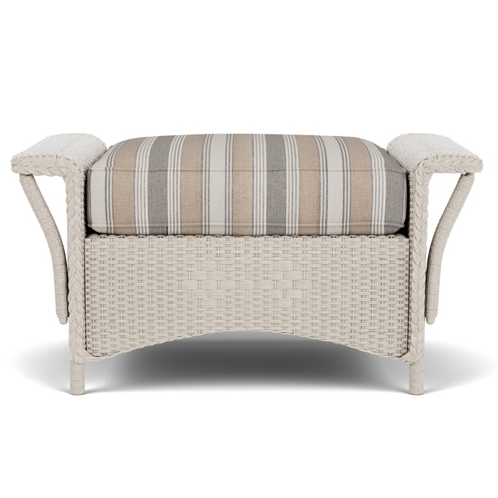 Nantucket Wicker Ottoman - 51017