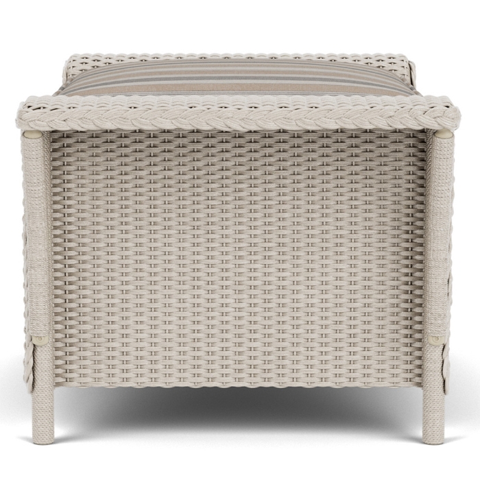 Nantucket Wicker Ottoman - 51017