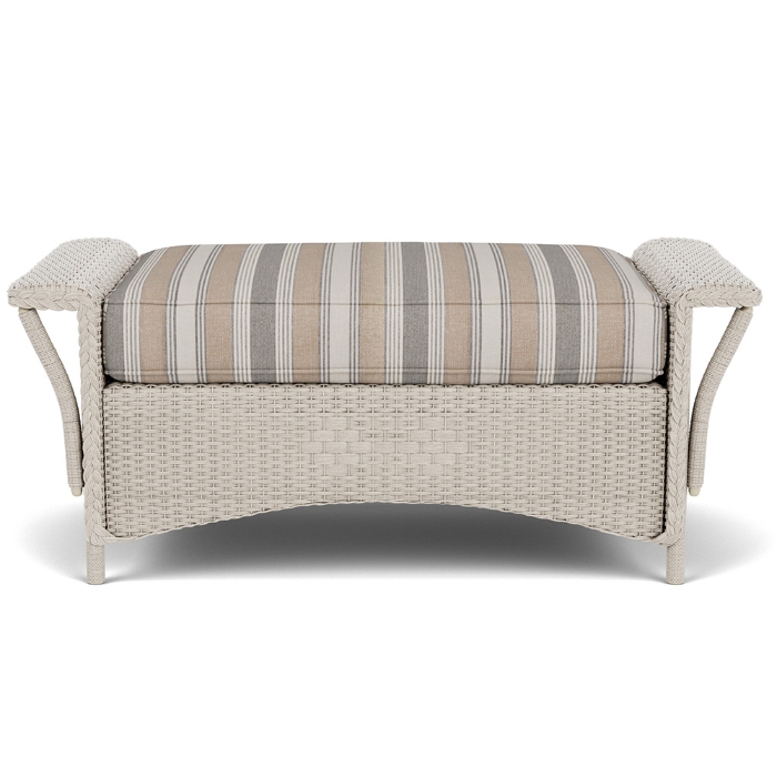 Nantucket Large Wicker Ottoman - 51027