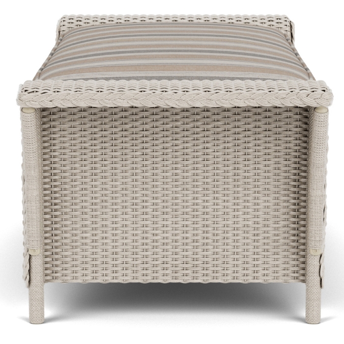 Nantucket Large Wicker Ottoman - 51027