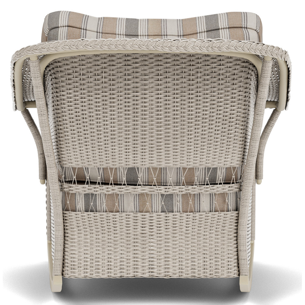 Nantucket Wicker Lounge Rocker | Lloyd Flanders at ForPatio.com
