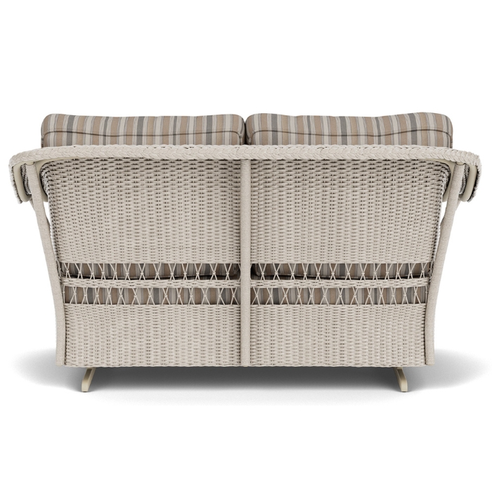 Nantucket Wicker Loveseat Glider - 51047
