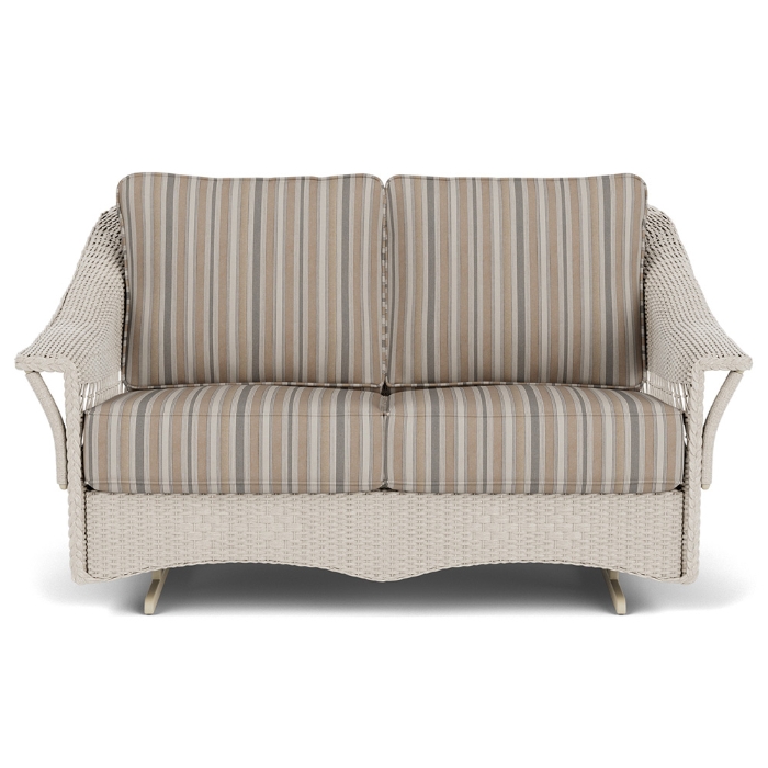 Nantucket Wicker Loveseat Glider - 51047