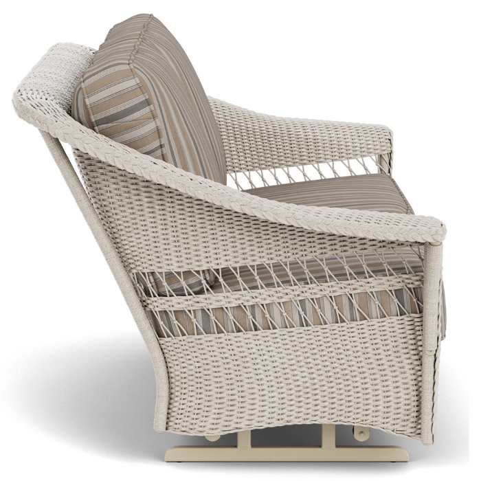 Nantucket Wicker Loveseat Glider - 51047