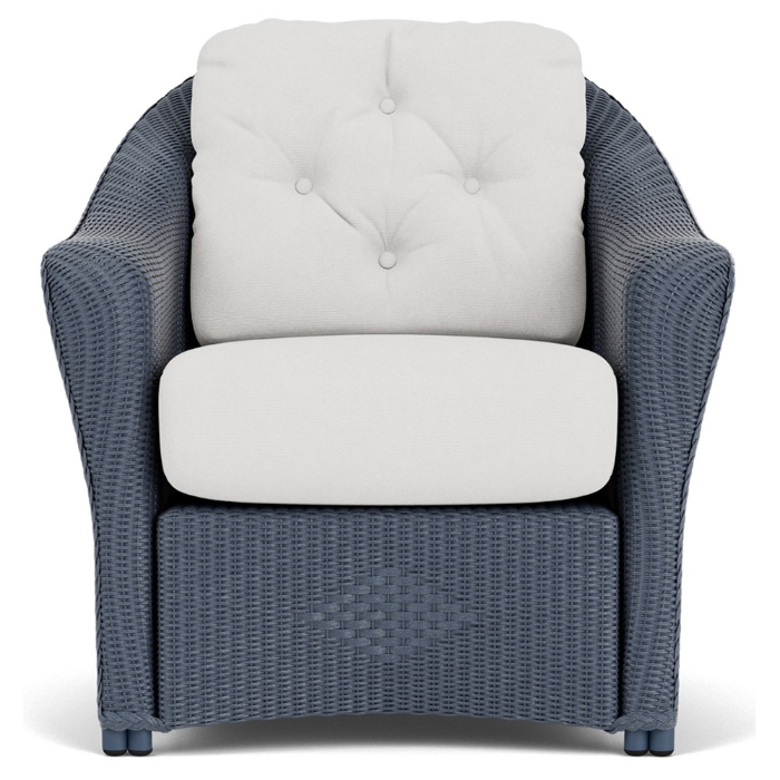 Lloyd Flanders Reflections Wicker Lounge Chair Front View