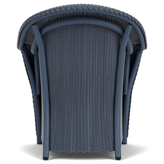 Lloyd Flanders Reflections Wicker Dining Chair Back View