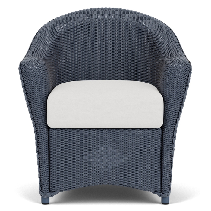 Lloyd Flanders Reflections Wicker Dining Chair Front View
