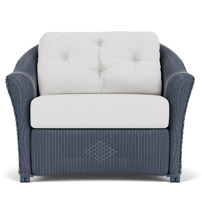 Lloyd Flanders Reflections Wicker Oversized Chair Front View