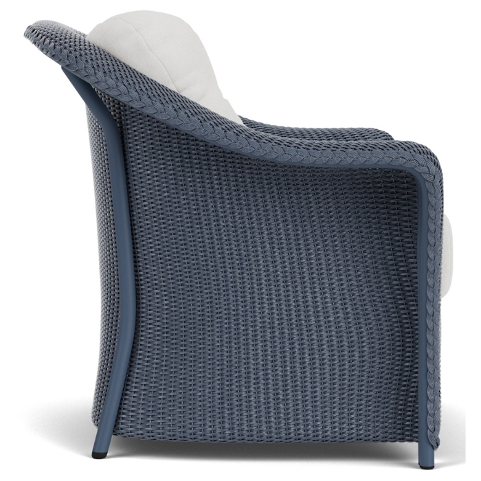 Lloyd Flanders Reflections Wicker Oversized Chair Side View