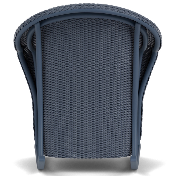Lloyd Flanders Reflections Wicker Porch Rocker Back View