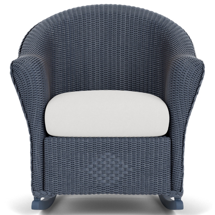 Lloyd Flanders Reflections Wicker Porch Rocker Front View