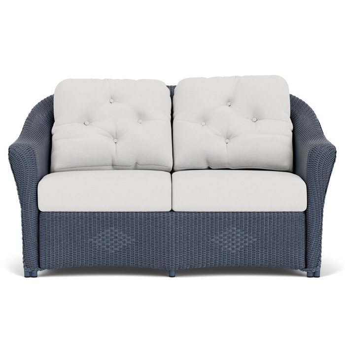Lloyd Flanders Reflections Wicker Loveseat Front View