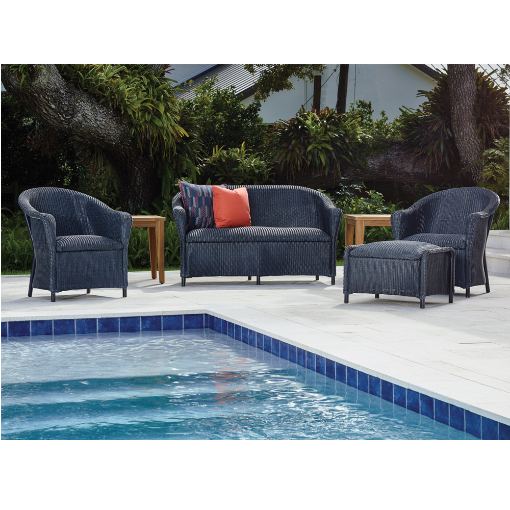 Lloyd Flanders Reflections Padded Seat Outdoor Wicker Set - LF-REFLECTIONS-SET24