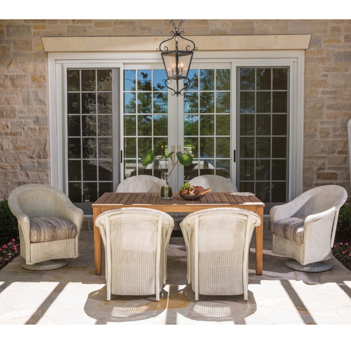 Lloyd Flanders Reflections 7 Piece Patio Dining Set - LF-REFLECTIONS-SET11