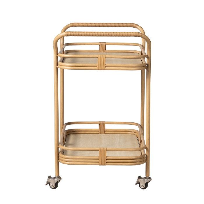 Riviera Bar Cart side