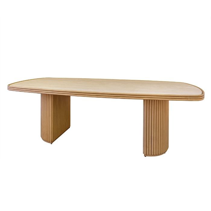 Lloyd Flanders Riviera 94.5" Rectangular Dining Table - 278095